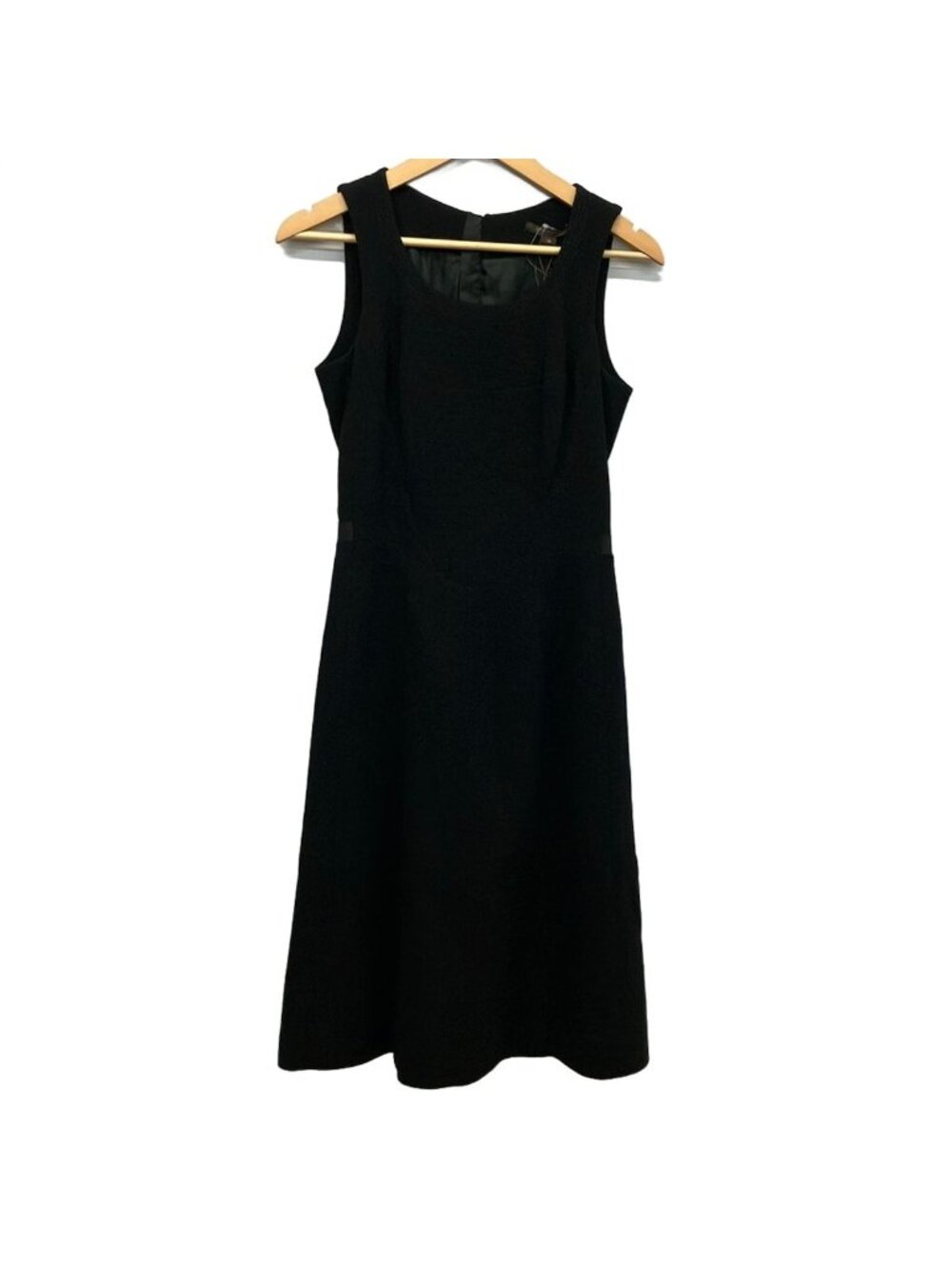 Louis Vuitton Dress M Black Crew Neck Sleeveless Long